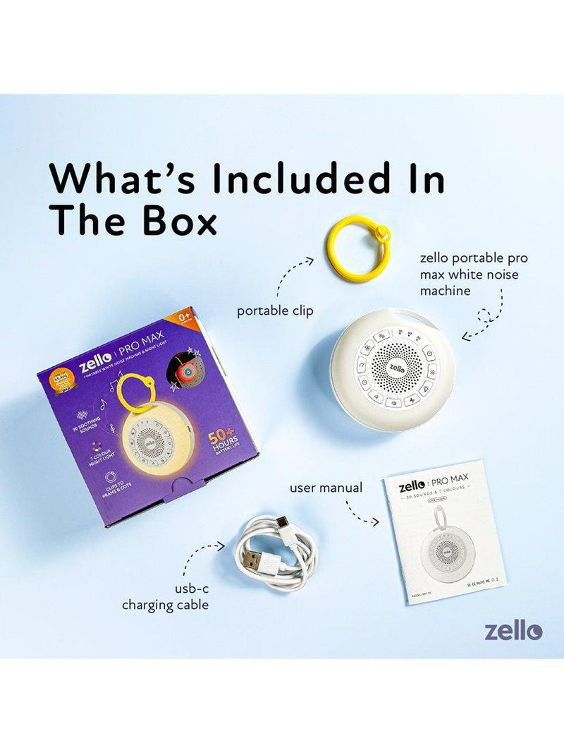 Zello Portable Pro Max baby sleep aid (British brand)