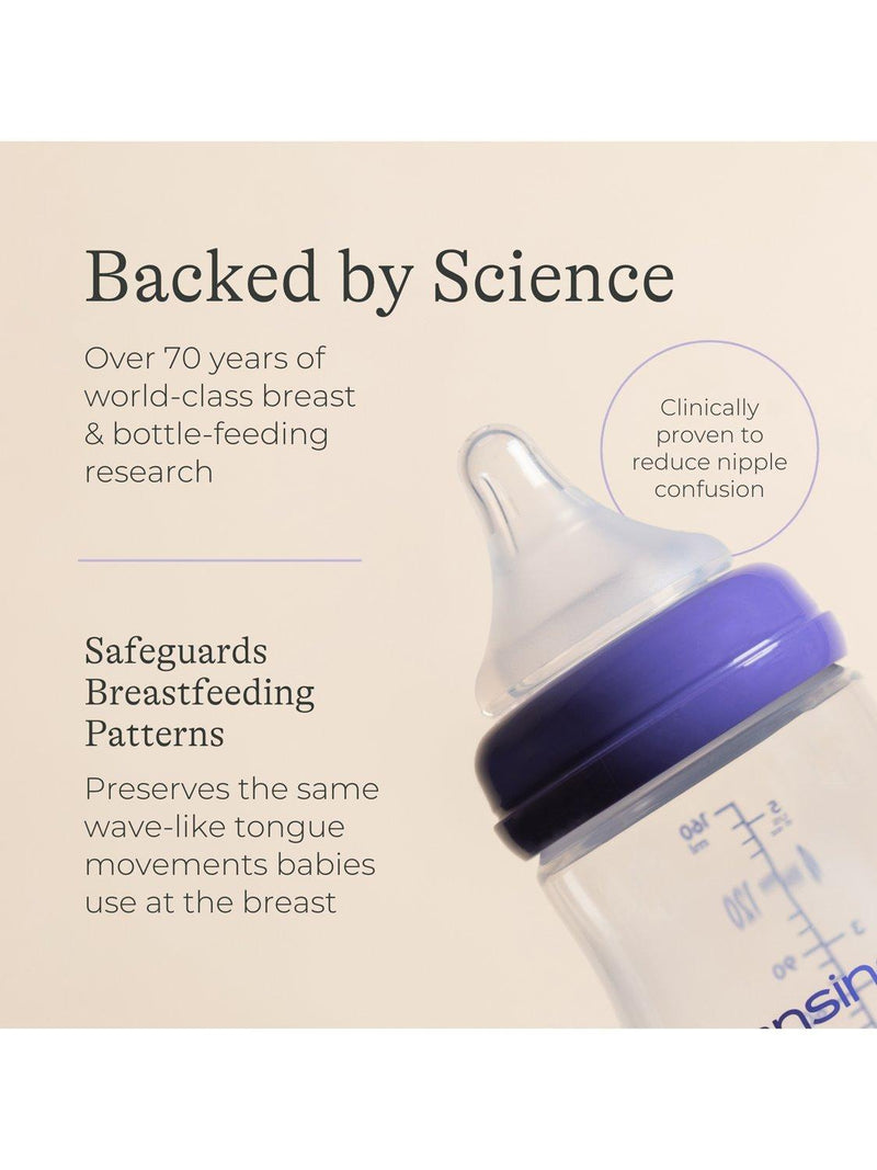 Lansinoh feeding bottle pack of 2 160ml, UK version