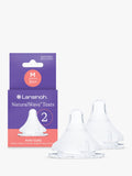 Lansinoh medium flow baby bottle teats pack of 2, UK version