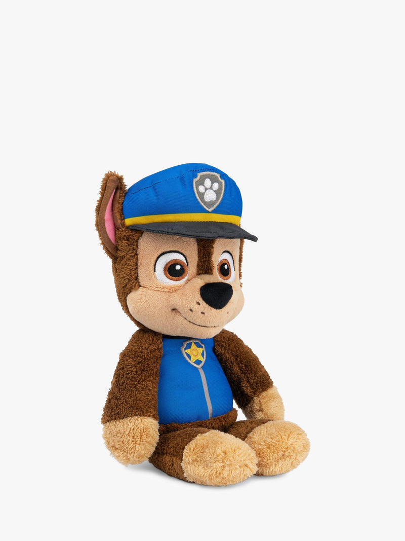 Paw Patrol Chase Take Along soft toy, plush dog toy (British brand)
