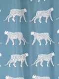 John Lewis Leopards recycled polyester shower curtain 180x180cm - British product