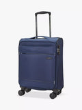 Rock Deluxe Lite 8-Wheel 55cm Cabin Case, Navy
