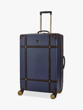 Rock Vintage 8-Wheel 78cm Large Hard-Sided Suitcase