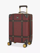John Lewis Rock Vintage 8-Wheel 55cm Hard-Sided Cabin Suitcase- Buy online at McGrocer