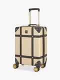 Rock Vintage 8-Wheel 55cm Hard-Sided Cabin Suitcase