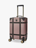 Rock Vintage 8-Wheel 55cm Hard-Sided Cabin Suitcase