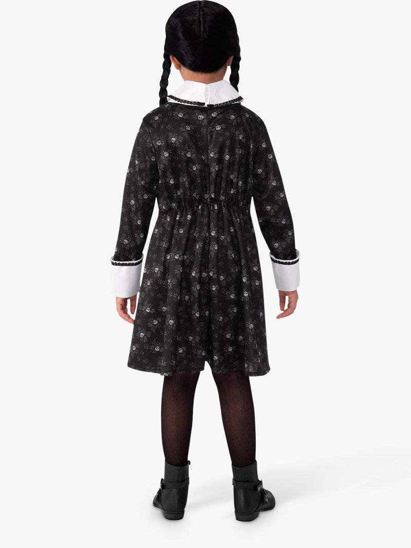 Rubies Wednesday Addams costume black ball dress (British brand)