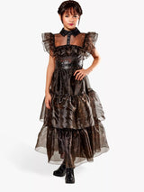 John Lewis Rubies Kids' Wednesday Addams Raven Costume Dress, Black- Buy online at McGrocer