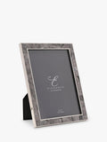 Impressions Elegance Mother of Pearl Photo Frame Grey 5 x 7 inches 13 x 18 cm, UK version