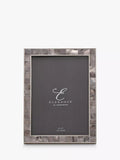 Impressions Elegance Mother of Pearl Photo Frame Grey 5 x 7 inches 13 x 18 cm, UK version