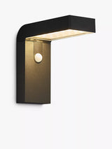 John Lewis Nordlux Alya Solar Powered Motion Sensor Outdoor Wall Light, Black- Buy online at McGrocer