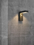 Nordlux Alya solar wall light black, imported from the UK