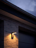 Nordlux Alya solar wall light black, imported from the UK