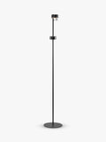 Nordlux dimmable floor lamp with two heads black (British brand)