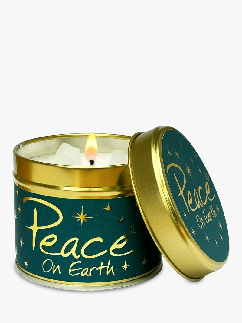 Calming Powder Sparkle Scented Candle in Tin 250g