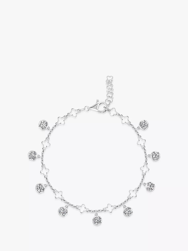 Jools by Jenny Brown clover charm bracelet - British product