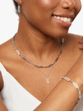 Jools by Jenny Brown cubic zirconia large link chain bracelet, imported from the UK