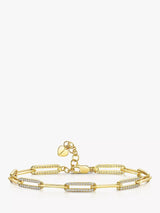 John Lewis Jools by Jenny Brown Cubic Zirconia Large Link Chain Bracelet- Buy online at McGrocer