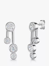 John Lewis Jools by Jenny Brown 2 Line Bubble Drop Earrings- Buy online at McGrocer