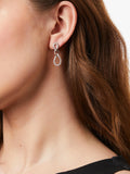 Jools by Jenny Brown cubic zirconia silver drop earrings - British product