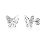 Jools by Jenny Brown cutout butterfly stud earrings, UK version