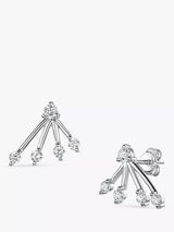 John Lewis Jools by Jenny Brown Cubic Zirconia Satellite Stud Earrings- Buy online at McGrocer