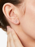 Jools by Jenny Brown cubic zirconia butterfly stud earrings, UK version