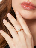 Jools by Jenny Brown solitaire cubic zirconia ring 5mm - British product