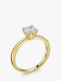 Jools solitaire ring with cubic zirconia 6.25mm, UK version