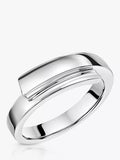 Jools by Jenny Brown wrap band ring silver, UK version