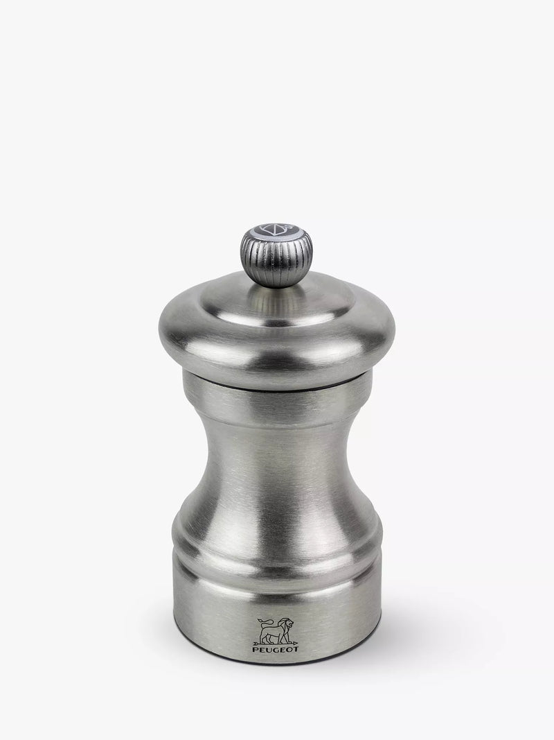 Peugeot Bistro Chef stainless steel salt mill 10cm, UK version