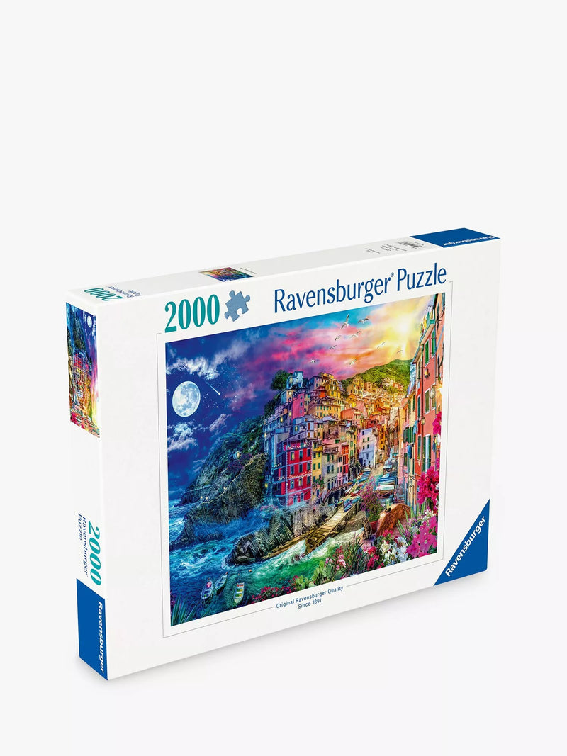 Ravensburger 2000 piece jigsaw puzzle Cinque Terre - British product