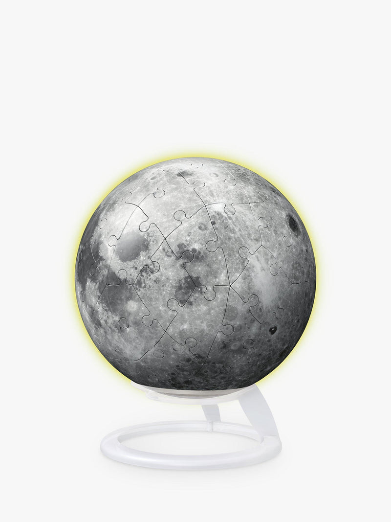 Ravensburger 3D Glow in the Dark Moon puzzle, imported from the UK