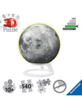 Ravensburger 3D Glow in the Dark Moon puzzle, imported from the UK