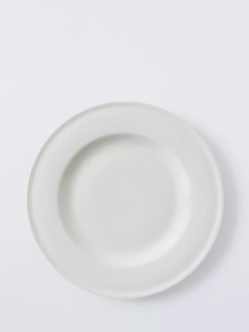 John Lewis Queensberry Hunt bone china tea plate white 19cm, UK version