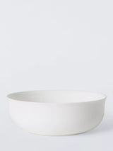 John Lewis John Lewis + Queensberry Hunt Cupola Bone China Serve Bowl, White, 28cm- Buy online at McGrocer