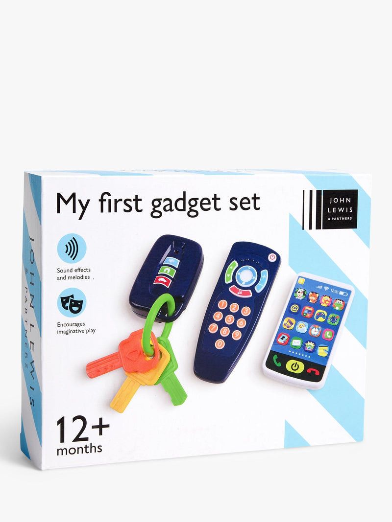 John Lewis baby gadget toy set, UK version