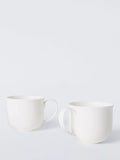 John Lewis Queensberry Hunt white bone china coffee mug set 380ml, UK version