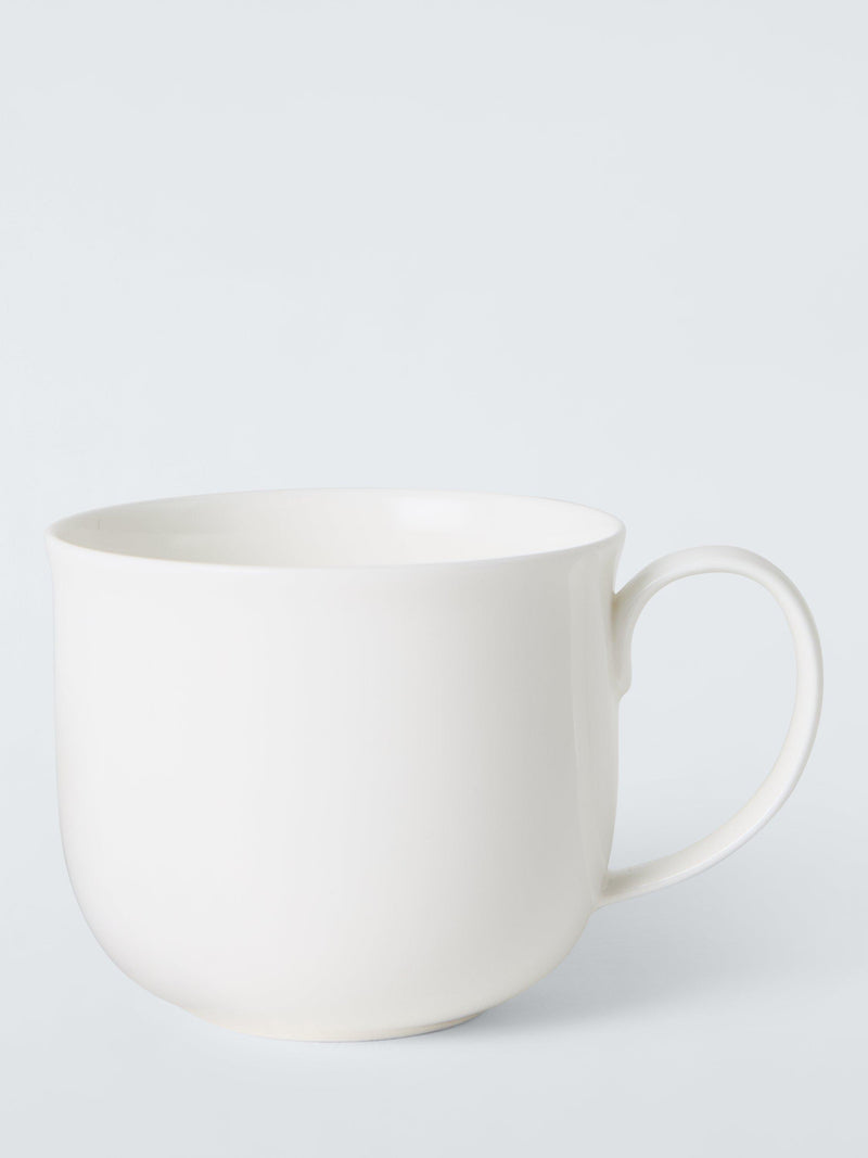 John Lewis Queensberry Hunt white bone china coffee mug set 380ml, UK version