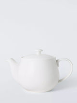 John Lewis John Lewis + Queensberry Hunt Cupola Bone China Teapot, White, 1.1L- Buy online at McGrocer
