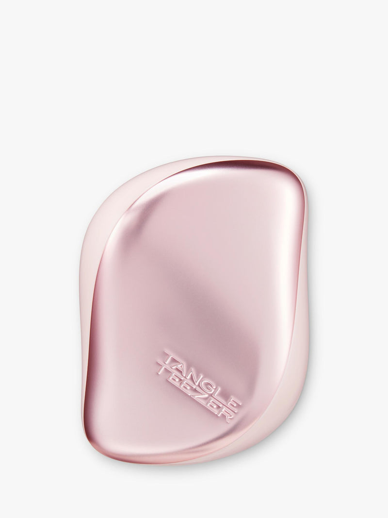 Tangle Teezer compact hairbrush Pink Matte Chrome (British brand)