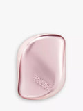 Tangle Teezer compact hairbrush Pink Matte Chrome (British brand)