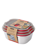 black+blum lunch boxes set of 3, imported from the UK