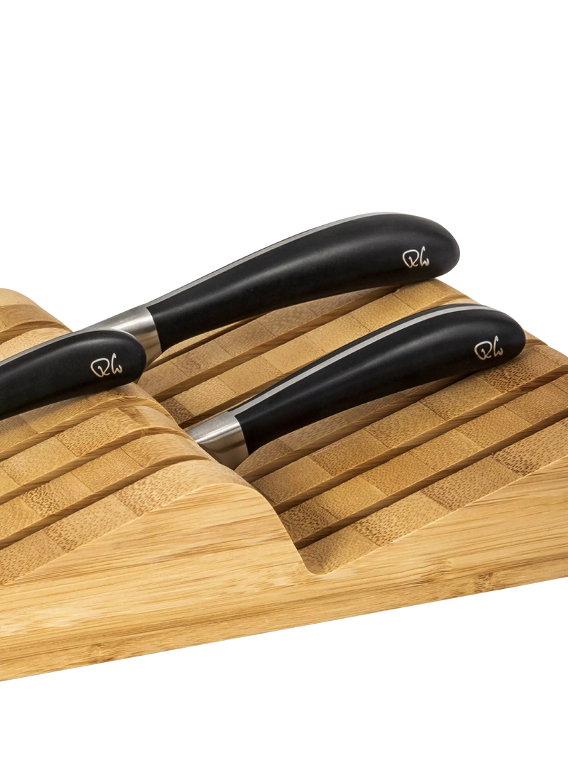 Robert Welch Signature Bamboo Knife Set 4 piece, imported from the UK