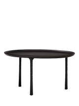 John Lewis West Elm Sintra Metal Coffee Table Dark Bronze- Buy online at McGrocer