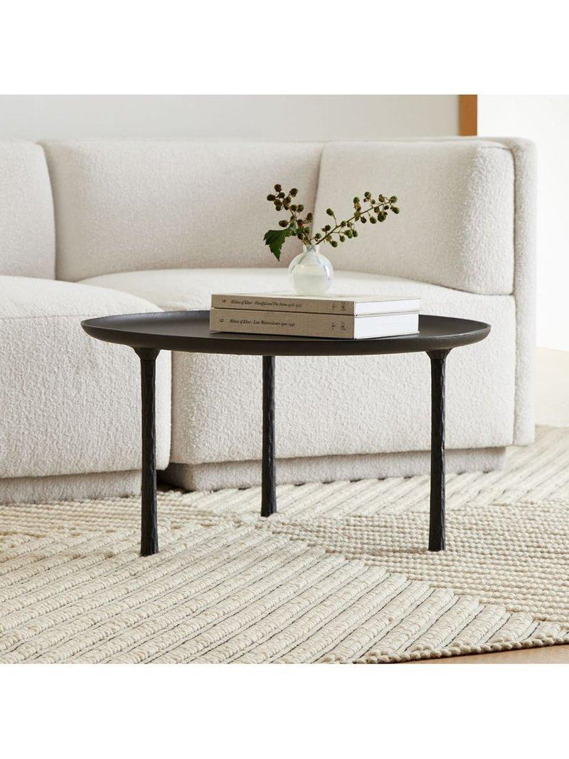 West Elm Sintra coffee table dark bronze, UK version