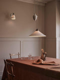 Original BTC bone china pendant light natural shade - British product