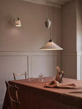 Original BTC bone china pendant light natural shade - British product