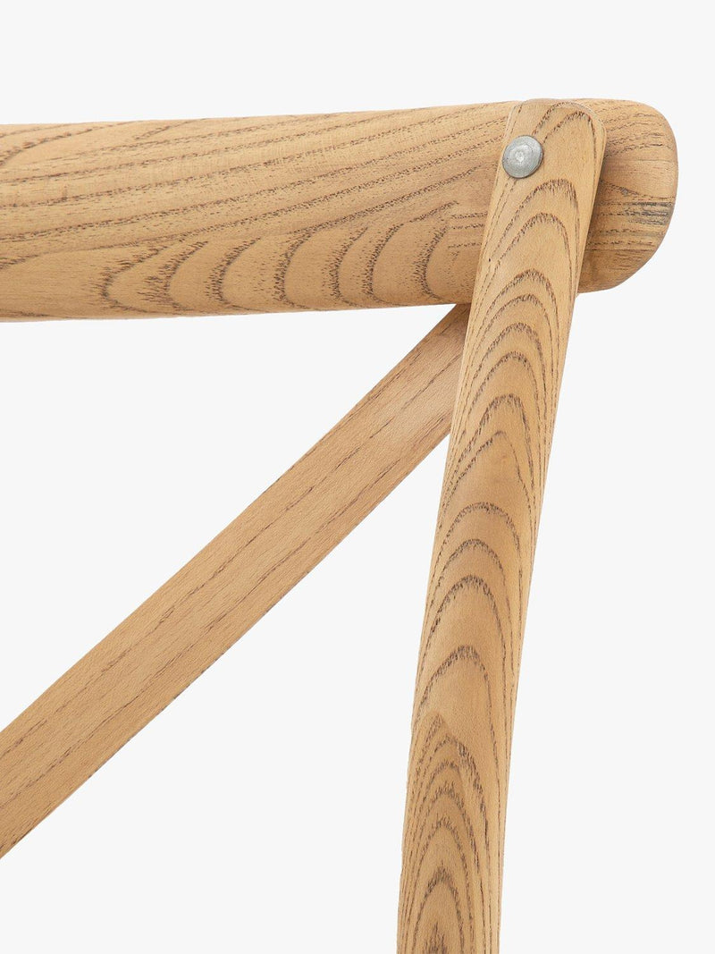 Gallery Direct Ocala dining chairs set of 2 natural - British product