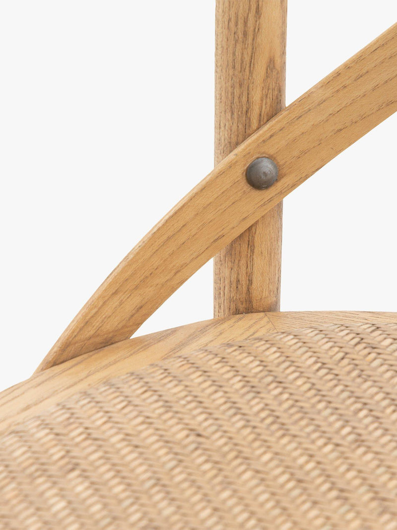 Gallery Direct Ocala dining chairs set of 2 natural - British product